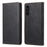 DF-05 For Samsung Galaxy A14 4G / 5G PU Leather Case RFID Blocking Phone Cover with Stand Wallet - Black - 1