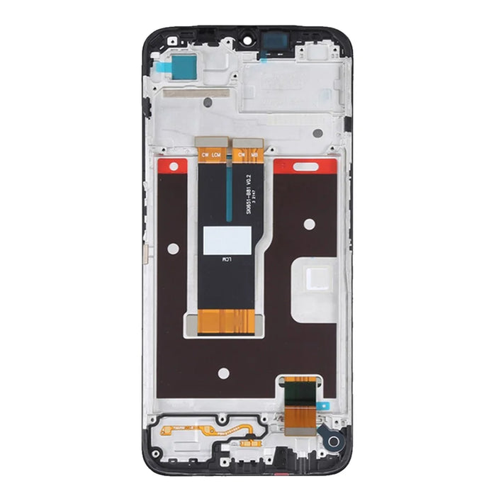 For Realme C31 Grade B LCD Screen and Digitizer Assembly + Frame Repair Part (without Logo) - 3