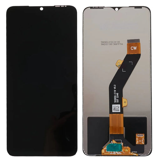 For Infinix Smart 7 (India) 4G / Smart 7 Plus X6517 6.6" Grade C LCD Screen and Digitizer Assembly Repair Part (without Logo) - 1
