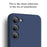 X-LEVEL For Samsung Galaxy S23+ Liquid Silicone Texture Phone Cover Soft TPU Protective Case - Dark Blue - 2