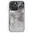 For iPhone 12 Pro Ink Wash Painting Pattern Phone Cover Gold Foil Hard Glass+TPU Shell Case - Black - 1
