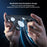 XUNDD Protective Shell for iPhone 14 Pro Max Drop-proof TPU Phone Case with Heat Dissipation Holes - Black - 5