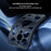 XUNDD Protective Shell for iPhone 14 Pro Max Drop-proof TPU Phone Case with Heat Dissipation Holes - Black - 6