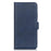 For iPhone 15 Plus Anti-Dust Stand Phone Case Cowhide Texture PU Leather Wallet Cover - Blue - 6
