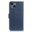 For iPhone 15 Plus Anti-Dust Stand Phone Case Cowhide Texture PU Leather Wallet Cover - Blue - 7