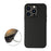 For iPhone 15 Pro Phone Cover Carbon Fiber Texture PU Leather Coated TPU Case - Black - 2
