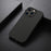 For iPhone 15 Pro Phone Cover Carbon Fiber Texture PU Leather Coated TPU Case - Black - 3