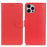 For iPhone 15 Pro PU Leather Full Protection Phone Case Wallet Stand Litchi Texture Cover - Red - 1