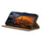 For iPhone 15 Pro PU Leather Wallet Phone Cover Scratch-resistsant Stand Smartphone Case - Black - 3