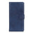 PU Leather Phone Case for iPhone 15 Pro , Stand Cowhide Texture Phone Wallet Protective Cover - Blue - 7