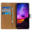For iPhone 15 Anti-Scratch TPU+PU Leather Phone Cover Full Protection Case Wallet Phone Shell - Blue - 2
