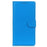 For iPhone 15 Anti-Scratch Litchi Texture Phone Case Wallet Stand PU Leather Protective Shell - Blue - 6