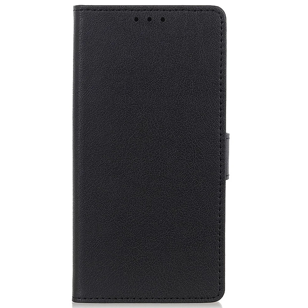 For Nokia XR21 PU Leather Wallet Phone Case Shockproof TPU Inner Shell Stand Flip Cover - Black - 6