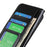 For Nokia XR21 PU Leather Crazy Horse Texture Folio Case Wallet Stand Flip Phone Cover - Black - 4