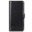 For Nokia XR21 PU Leather Crazy Horse Texture Folio Case Wallet Stand Flip Phone Cover - Black - 6