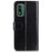 For Nokia XR21 PU Leather Crazy Horse Texture Folio Case Wallet Stand Flip Phone Cover - Black - 7