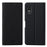 VILI DMX Series PU Leather Phone Case for Sharp Aquos Wish3  , Card Slots Stand Protective Phone Cover - Black - 1