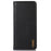 KHAZNEH For iPhone 15 Pro Max RFID Blocking Phone Case Genuine Cow Leather Wallet Stand Flip Cover - Black - 7