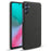 For Samsung Galaxy M54 5G / F54 5G Cloth+Hard PC Back Cover Scratch-proof Protective Phone Case - Black - 1