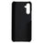 For Samsung Galaxy A24 4G (162.1 x 77.6 x 8.3mm) Hard PC Phone Case Rubberized Scratch-resistant Cell Phone Cover - Black - 3