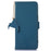 RFID Blocking Genuine Cow Leather Case for Nokia XR21, Wallet Stand Full Protection Phone Cover - Blue - 7