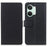 Wallet Phone Case for OnePlus Nord 3 5G / Ace 2V PU Leather TPU Inner Shell Stand Flip Cover - Black - 1