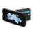 Protective Wallet Case for Samsung Galaxy Z Flip5 5G Retro PU Leather PC Phone Cover with Kickstand - Black - 3