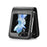 Wallet Phone Case for Samsung Galaxy Z Flip5 5G Anti-Drop PU Leather PC Phone Shell - Black - 3