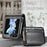 Wallet Phone Case for Samsung Galaxy Z Flip5 5G Anti-Drop PU Leather PC Phone Shell - Black - 7