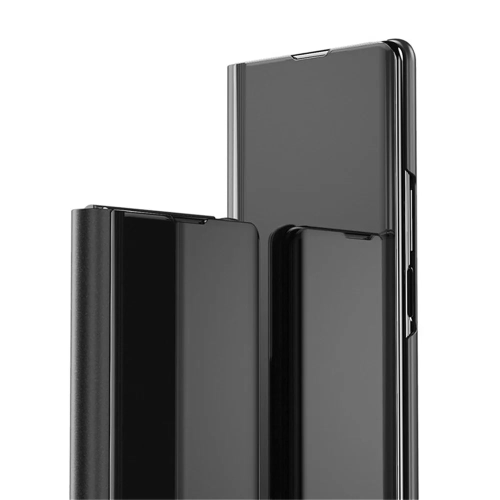 For Samsung Galaxy Z Fold5 5G Flip Leather Cover with Stand Full Body Protective Phone Case - Black - 7