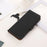 For OnePlus Nord 3 5G / Ace 2V Wallet Phone Case Genuine Cow Leather RFID Blocking Stand Cover - Black - 6