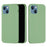 For iPhone 15 Plus Liquid Silicone Anti-drop Phone Case Soft Lining Back Cover - Mint Green - 2