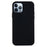 For iPhone 15 Pro Liquid Silicone Phone Case Soft Lining Anti-scratch Back Cover - Black - 1