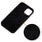 For iPhone 15 Pro Liquid Silicone Phone Case Soft Lining Anti-scratch Back Cover - Black - 3