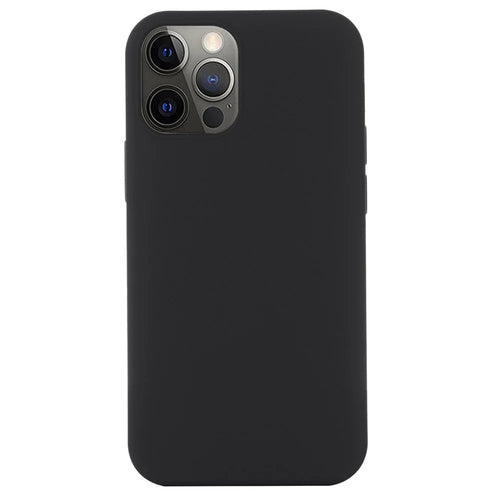 For iPhone 15 Pro Compatible with MagSafe Wireless Charging Phone Case Soft Anti-scratch Silicone Cover - Black - 1