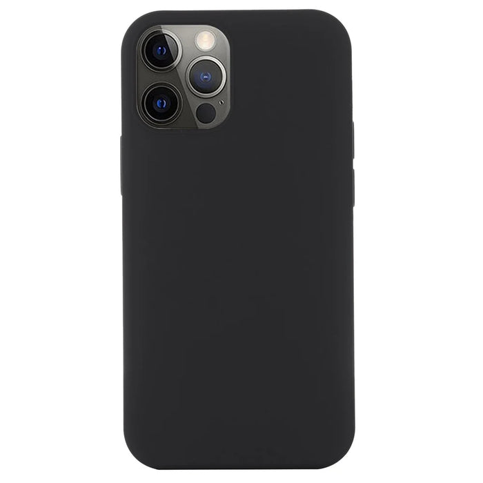 For iPhone 15 Pro Compatible with MagSafe Wireless Charging Phone Case Soft Anti-scratch Silicone Cover - Black - 1