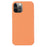 For iPhone 15 Pro Max Slim Phone Case Soft Silicone Phone Shell Compatible with MagSafe Wireless Charging - Orange - 1