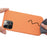 For iPhone 15 Pro Max Slim Phone Case Soft Silicone Phone Shell Compatible with MagSafe Wireless Charging - Orange - 5