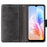 For Doogee X98 / X98 Pro PU Leather Wallet Case Full Protection Stand Phone Cover - Black - 2