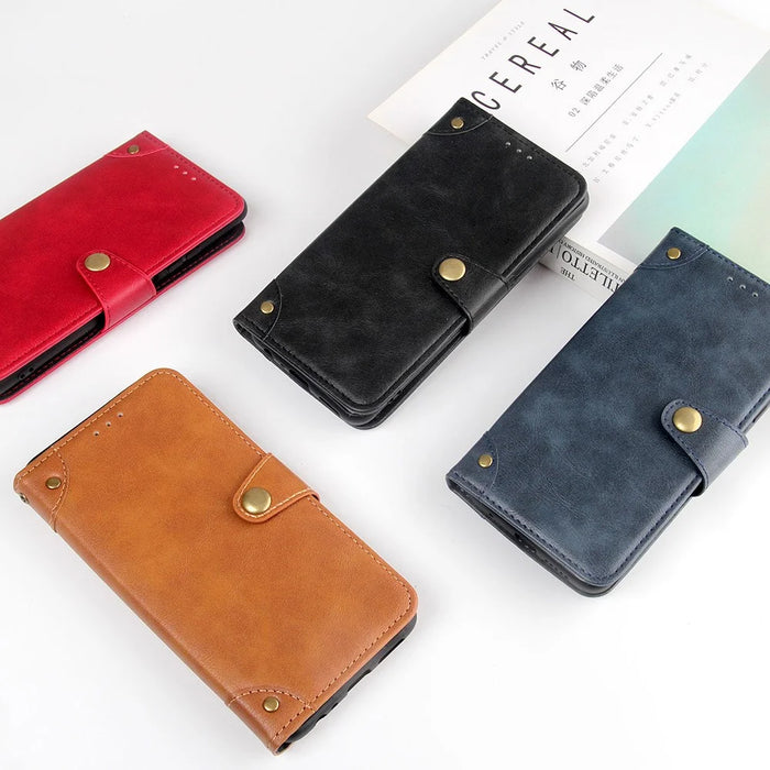 For Doogee X98 / X98 Pro PU Leather Wallet Case Full Protection Stand Phone Cover - Black - 5