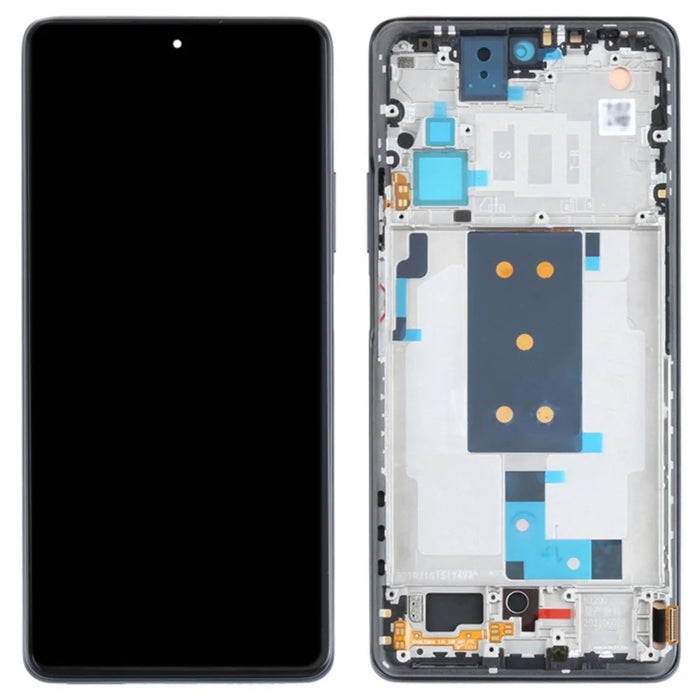 For Xiaomi 11T 5G / 11T Pro 5G Grade C LCD Screen and Digitizer Assembly + Frame (TFT Technology) (without Logo) - Black - 1