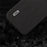 ABEEL For iPhone 15 Pro Anti-Scratch Phone Case Cowhide Leather + PC Litchi Texture Cover - Black - 3