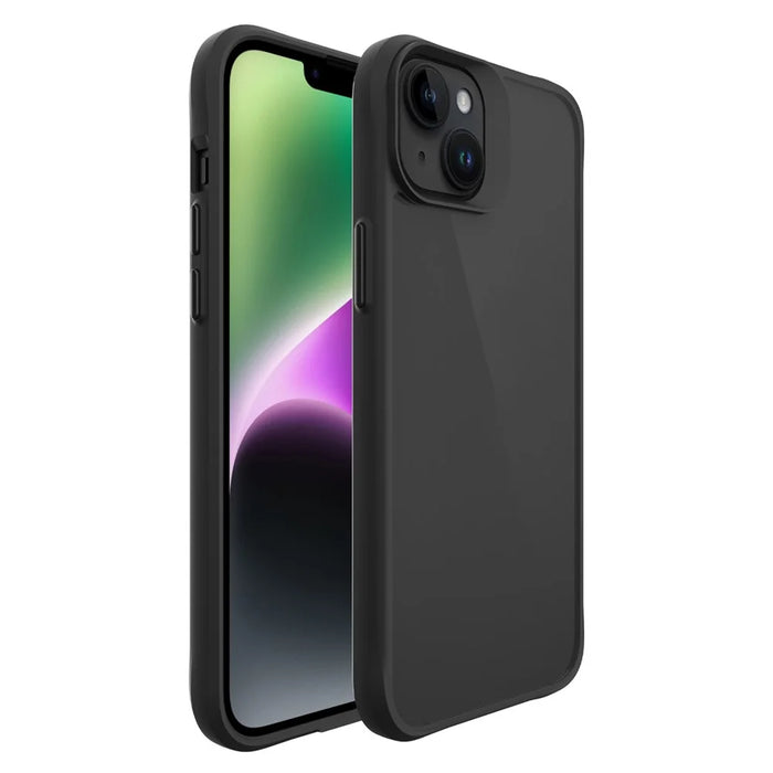 Combat X Mode Series for iPhone 15 Four Corner Shockproof Phone Case TPU + PC Back Cover - Black - 1
