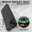 Combat X Mode Series for iPhone 15 Four Corner Shockproof Phone Case TPU + PC Back Cover - Black - 3