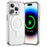 For iPhone 15 Pro Max Mobile Phone Case Clear Design Magnetic Ring Acrylic+TPU Phone Shell Cover Compatible with MagSafe - 1