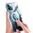 For iPhone 15 Pro Max Mobile Phone Case Clear Design Magnetic Ring Acrylic+TPU Phone Shell Cover Compatible with MagSafe - 5