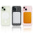 For iPhone 15 Plus Magnetic Ring Design Clear Phone Cover Case Acrylic+TPU Phone Shell Compatible with MagSafe - 4