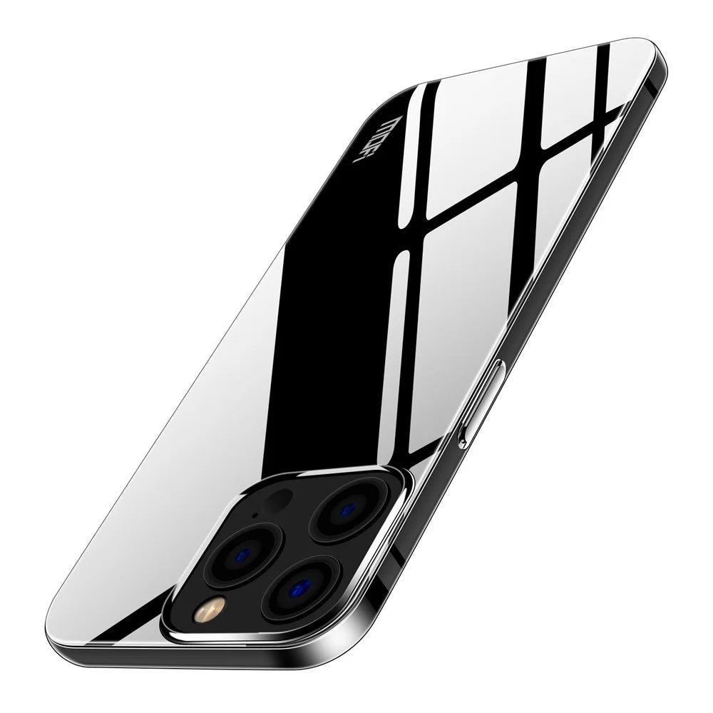 MOFI Transparent Phone Case for iPhone 15 Pro , Soft TPU Anti-drop Protective Phone Cover - 3
