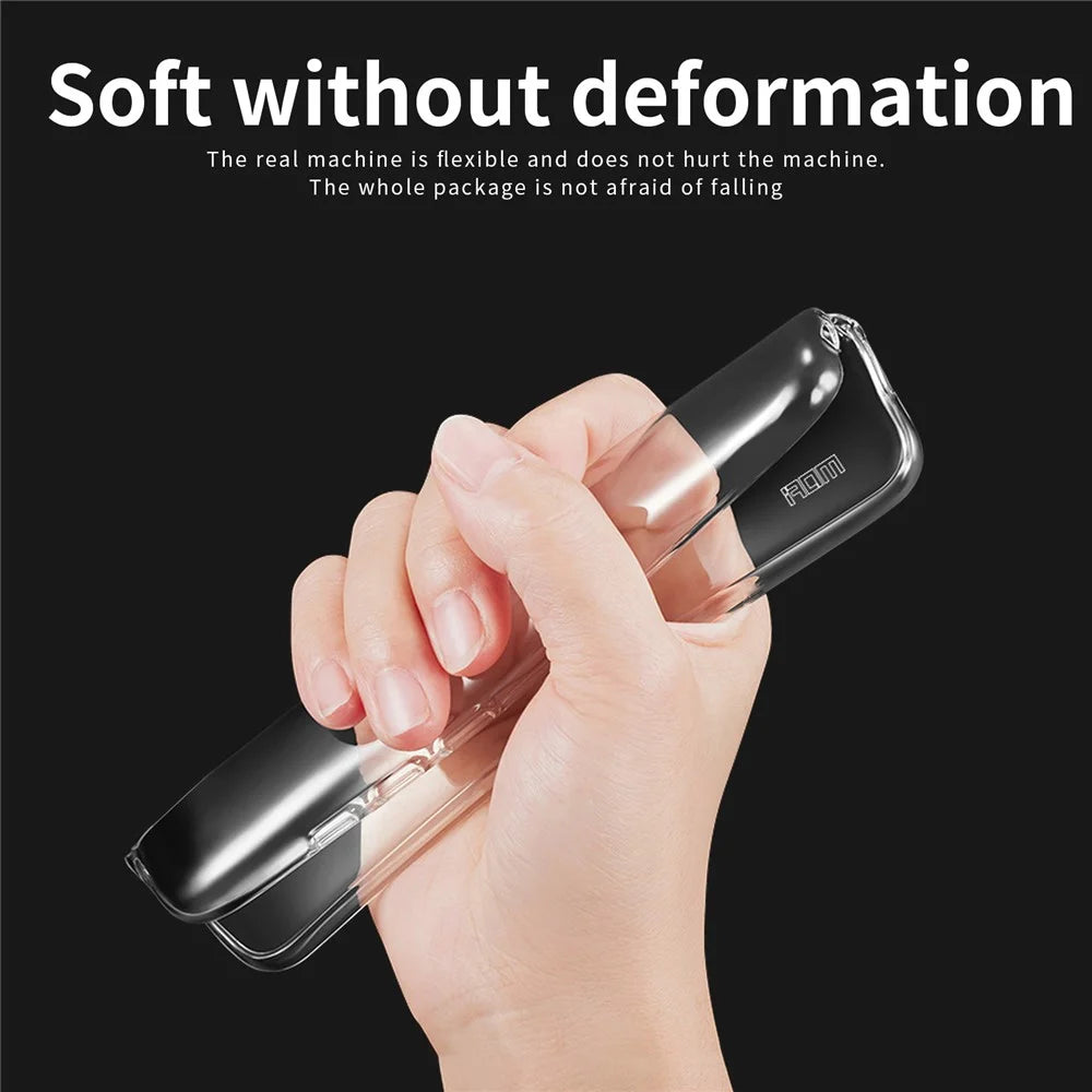 MOFI Soft TPU Phone Cover for iPhone 15 , Scratch-resistant Ultra Clear Mobile Phone Case - 5
