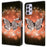 For Samsung Galaxy A32 5G Leather Phone Case 3D Pattern Printing Stand Wallet Folio Cover - Crystal Butterfly - 1